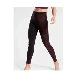 Athleta Burgundy Leggings